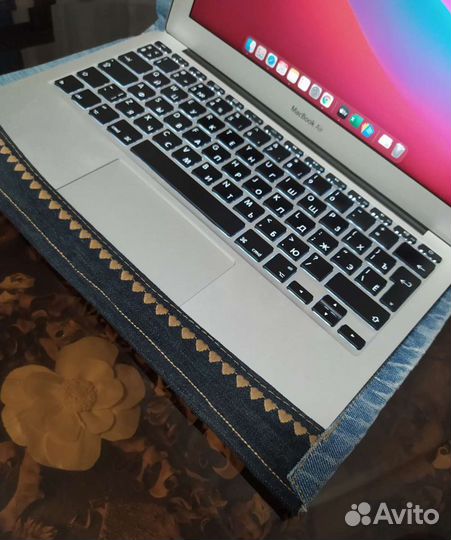 Чехол джинсовый под MacBook air