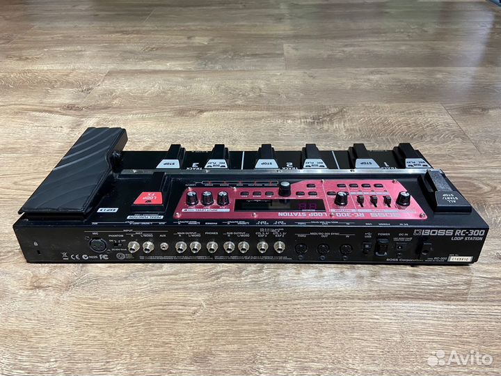 Гитарный процессор лупер boss rc 300