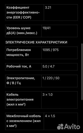 Сплит система инверторная бу