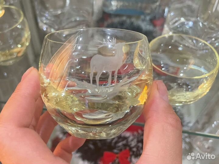 Стакан рюмки стопки moser СССР