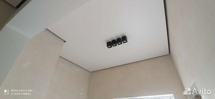 Натяжные потолки бесплатно замер