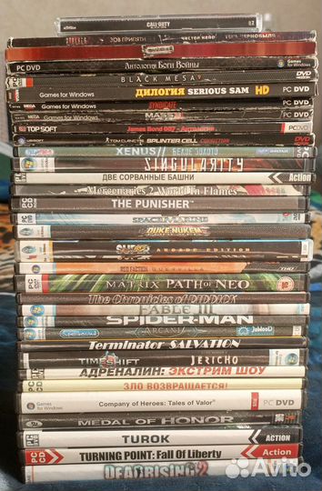Компьютерные игры для пк на двд дисках (PC DVD)