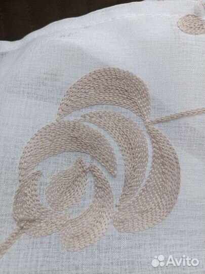 Тюль на люверсах