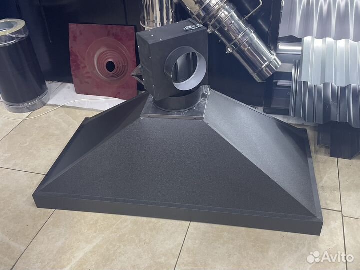 Купит зонт вытяжной для мангала в беседке PE цена