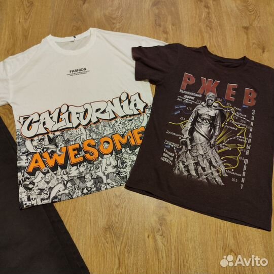 Футболки и джинсы летние