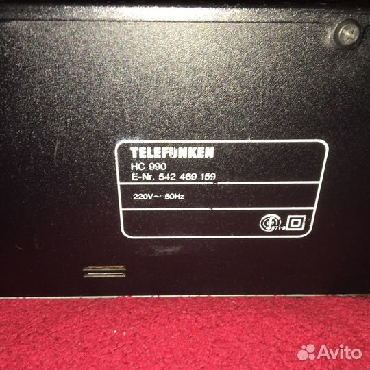 Telefunken 990.сделан в германии