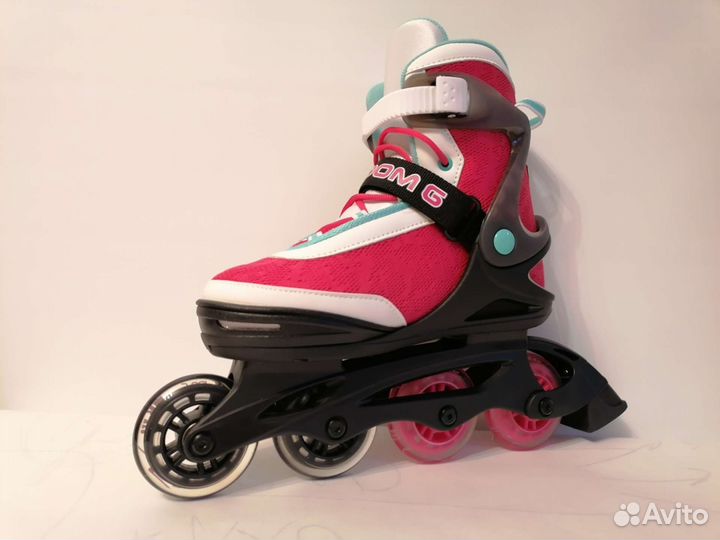 Роликовые коньки Stuf xoom 2 girl +комплект защиты