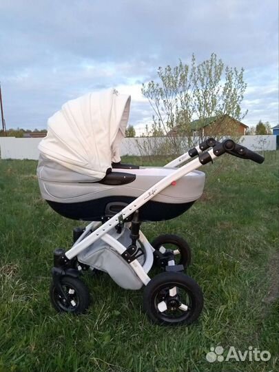Коляска 2 в 1 эко кожа