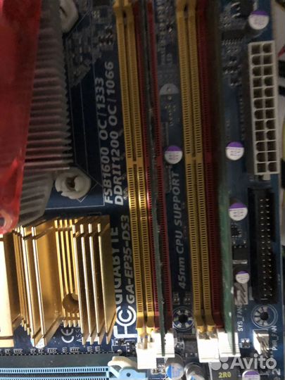 Материнская плата socket 775