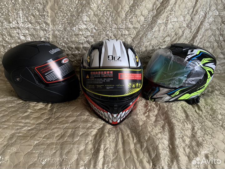 Новые Мотошлемы модуляры