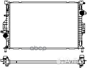 Радиатор охлаждения Ford Mondeo IV 07-; Focus I