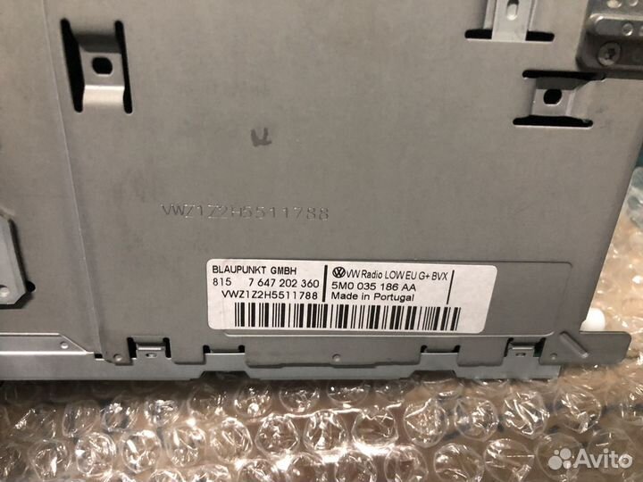 Оригинальная магнитола VW Tiguan