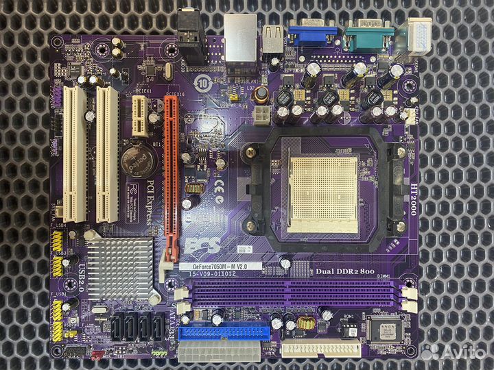 Материнская плата ECS нт2000 (AM2+)