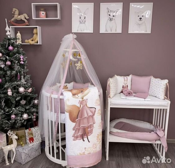 Детская кроватка трансформер 8 в 1