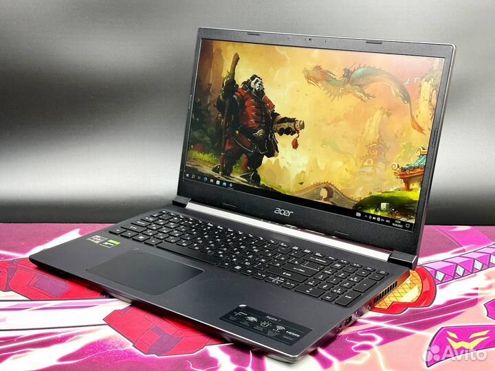 Acer Aspire 7 GTX1650 Ryzen 5 5500U 16GB 500GB SSD