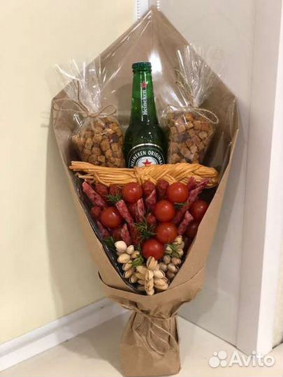 Съедобные букеты мужские,из зефира, сухофруктов