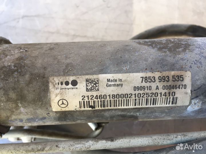 Рулевая рейка mercedes W212 M273