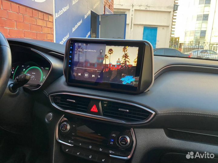 Android магнитола для SantaFe 2018 -20, есть Teyes