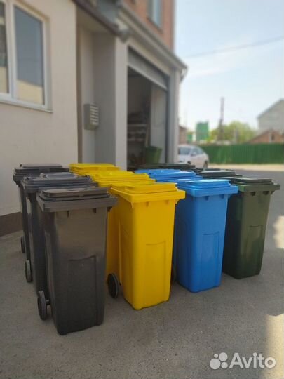 Контейнер для мусора 120 л