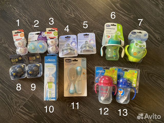 Детские соски пустышки новые в упаковке