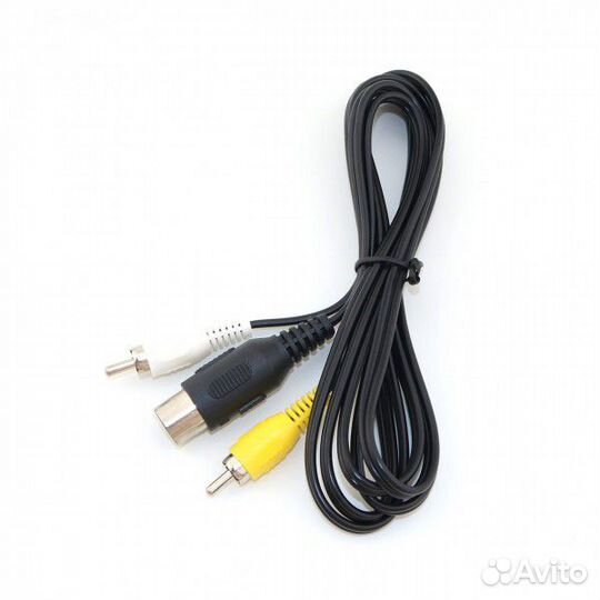 Кабель Sega кругрый 3pin - 2rca