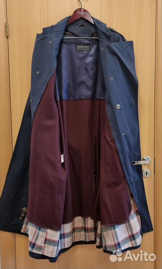 Плащ тренч мужской с подкладом