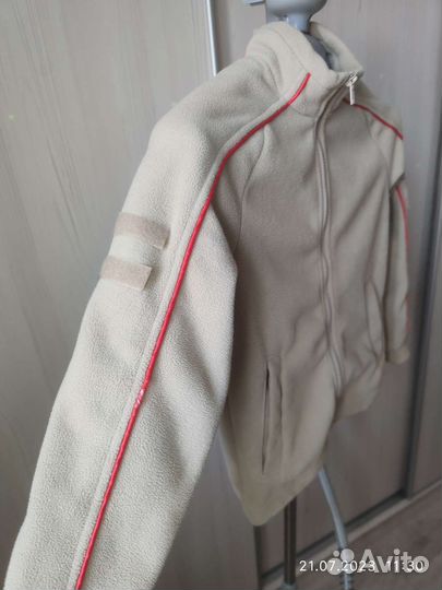 Флисовая кофта на замке юнармия