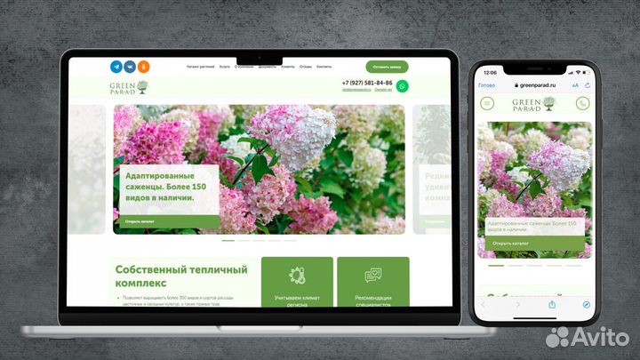 Разработка сайтов