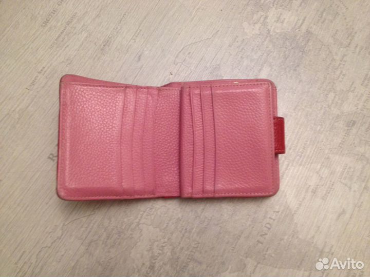 Кошелек Италия, картхолдер, визитница кожа