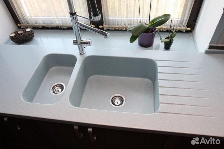 Столешница из искусственного камня, акрил 1 f-2492