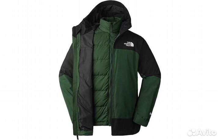 THE north face Windbreaker Jackets Men Green (XL)(90)