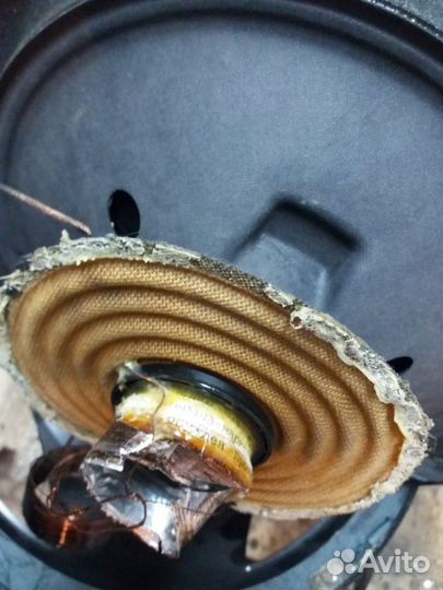 Ремонт динамиков. Перемотка сабвуфера,подводящие