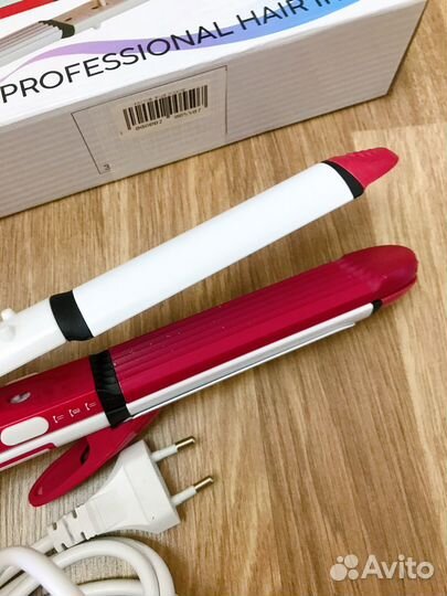 Плойка выпрямитель гафре для волос
