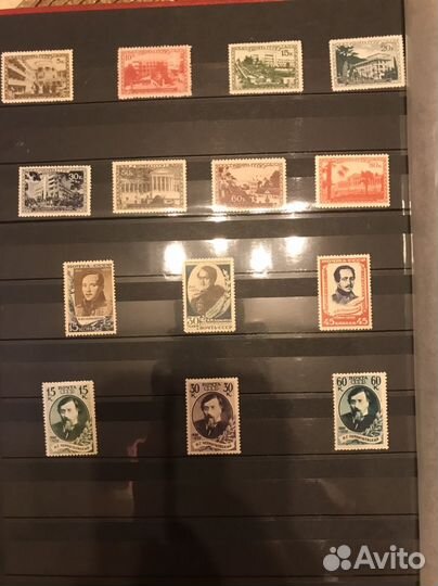 Почтовые марки 1938-1939 г.г