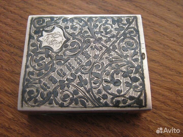 Серебро спичечница кавказ дореволюционная Россия