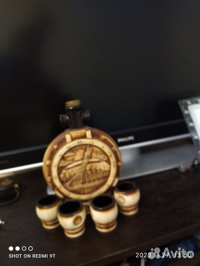 Кувшин. Штоф и 4 стопки. СССР