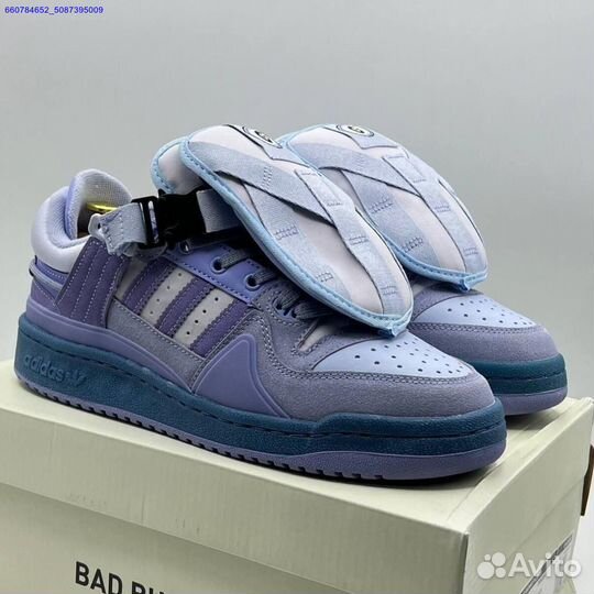 Кроссовки Adidas Bad Bunny Forum Low (Арт.40337)