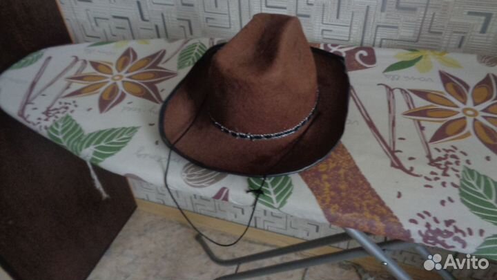 Ковбойская шляпа от новогоднего костюма