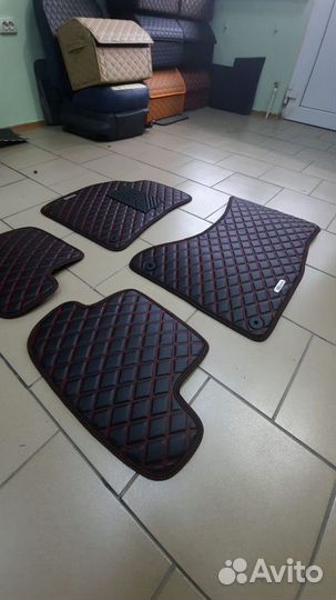 Коврики из экокожи для KIA quoris