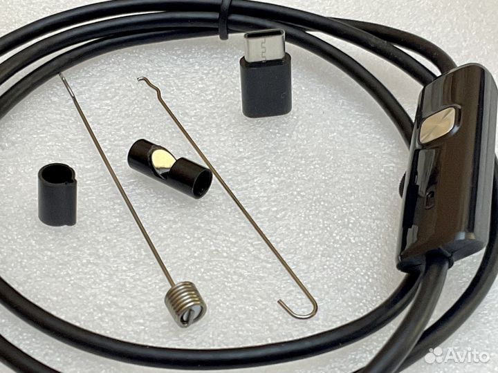 Эндоскоп для Андроид с подсветкой (1 метр) - новый