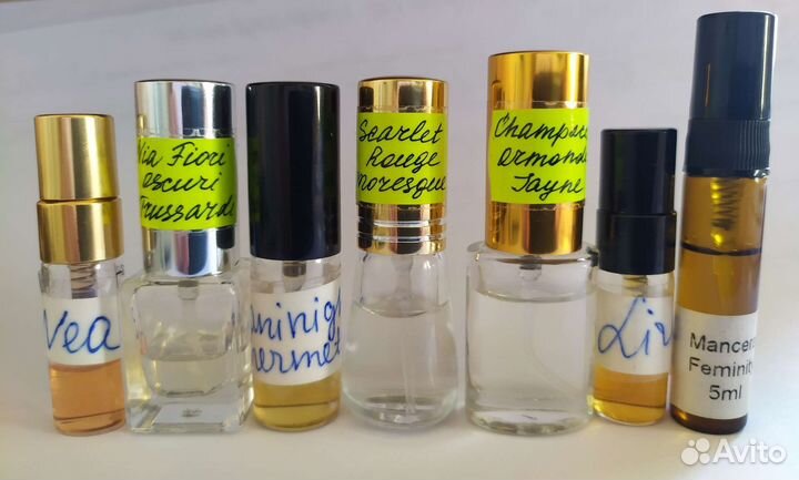 Нишевая парфюмерия 10шт