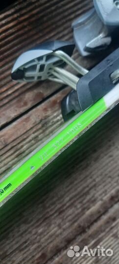 Горные лыжи fisher 90см с ботинками комплект