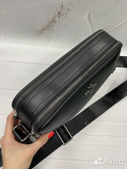 Сумка мужская Coach через плечо