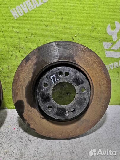 Диск тормозной передний вентилируемый Киа Оптима