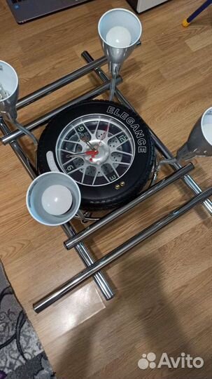 Люстра часы светильник