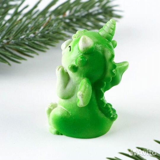 Фигурка полистоун 'Дракон', 4,7 х 5,5 см