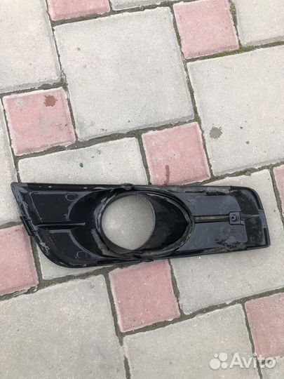 Окантовка птф туманки правая шевроле круз