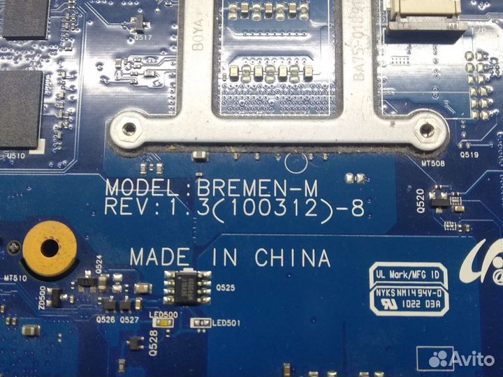 Материнская плата samsung R780