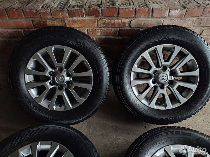 Оригинальные диски R18 Toyota LC Pado 150 Графит