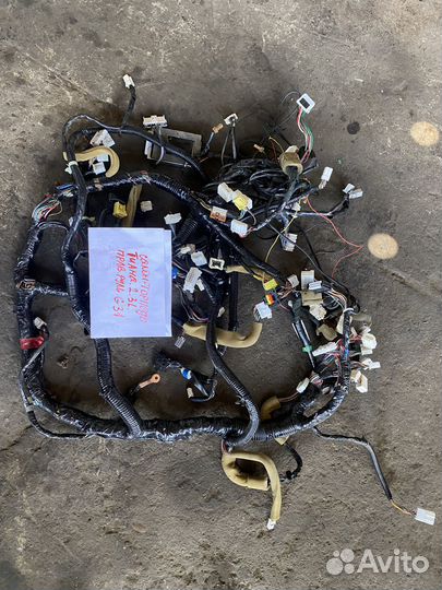 Проводка торпедо nissan teana